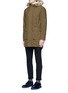 Front View - Click To Enlarge - TOPMAN - Fleece lined parka