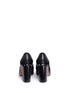 Back View - Click To Enlarge - VALENTINO GARAVANI - 'Soul Rockstud' calfskin leather loafer pumps