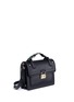 Figure View - Click To Enlarge - VALENTINO GARAVANI - 'Cabana' small leather top handle satchel