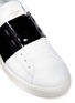 Detail View - Click To Enlarge - VALENTINO GARAVANI - 'Rockstud' colourblock patent leather sneakers