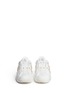 Front View - Click To Enlarge - VALENTINO GARAVANI - 'Rockstud Untitled 11' leather sneakers