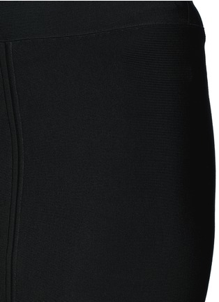 Detail View - Click To Enlarge - T BY ALEXANDER WANG - Slit front rib knit pencil skirt