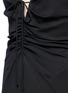 Detail View - Click To Enlarge - T BY ALEXANDER WANG - Ruched tie front georgette cami dress