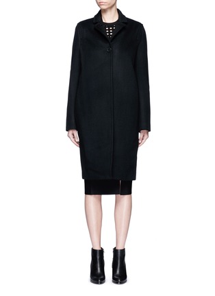 Main View - Click To Enlarge - T BY ALEXANDER WANG - Felted wool long car coat