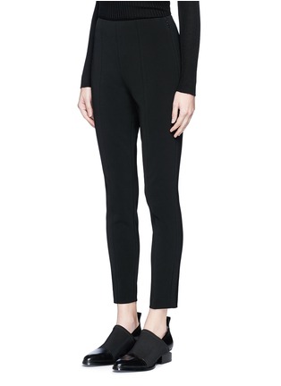 Front View - Click To Enlarge - T BY ALEXANDER WANG - High waist crepe pants