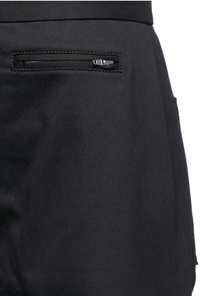 Detail View - Click To Enlarge - T BY ALEXANDER WANG - Cotton twill culottes