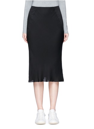 Main View - Click To Enlarge - T BY ALEXANDER WANG - Godet back crepe skirt