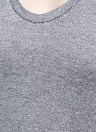 Detail View - Click To Enlarge - T BY ALEXANDER WANG - V-neck rayon jersey T-shirt