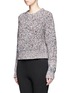 Front View - Click To Enlarge - T BY ALEXANDER WANG - Marled cotton sweater