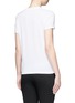 Back View - Click To Enlarge - T BY ALEXANDER WANG - Logo embroidered cotton T-shirt