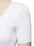 Detail View - Click To Enlarge - T BY ALEXANDER WANG - Scoop neck rib knit top