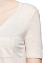 Detail View - Click To Enlarge - T BY ALEXANDER WANG - Patch pocket scoop neck T-shirt