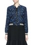 Main View - Click To Enlarge - ALICE & OLIVIA - 'Lonnie' sequin satin bomber jacket