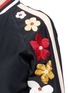 Detail View - Click To Enlarge - ALICE & OLIVIA - 'Tony' floral embroidered bomber jacket