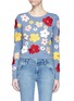 Main View - Click To Enlarge - ALICE & OLIVIA - 'Lucca' floral embroidered sweater
