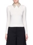 Main View - Click To Enlarge - ALICE & OLIVIA - 'Era' embellished collar wool sweater