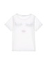 Figure View - Click To Enlarge - ALICE & OLIVIA - 'Stace Wink Face' print cotton kids T-shirt