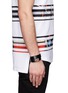 Figure View - Click To Enlarge - GIVENCHY - Shark tooth double wrap bracelet