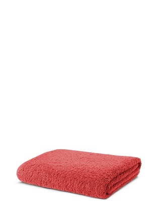 Main View - Click To Enlarge - ABYSS - Super Pile bath towel — Cayenne