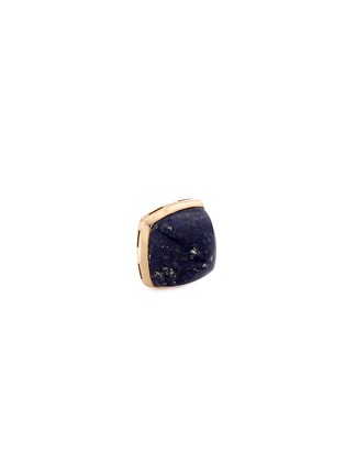Main View - Click To Enlarge - FRED - 'Pain de sucre' lapis lazuli 18k yellow gold pyramid medium charm