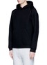Front View - Click To Enlarge - T BY ALEXANDER WANG - Scuba neoprene hoodie