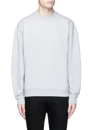 Main View - Click To Enlarge - T BY ALEXANDER WANG - Vintage fleece cotton blend sweatshirt