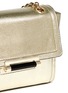 Detail View - Click To Enlarge - DIANE VON FURSTENBERG - 440 Mini lizard emboss metallic leather bag