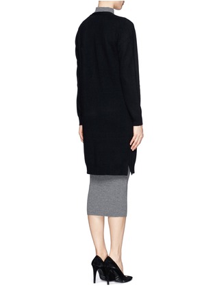 Back View - Click To Enlarge - THEORY - 'Emra' cashmere long cardigan 