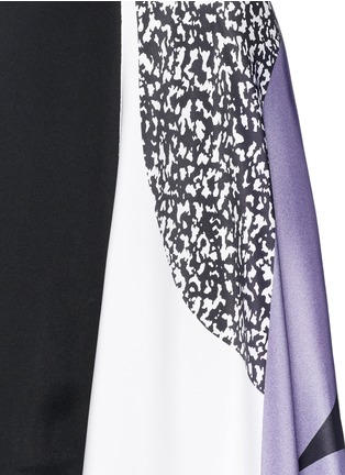 Detail View - Click To Enlarge - 3.1 PHILLIP LIM - Floral collage print shadow dress