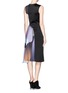 Back View - Click To Enlarge - 3.1 PHILLIP LIM - Floral collage print shadow dress