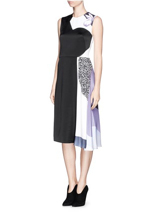 Figure View - Click To Enlarge - 3.1 PHILLIP LIM - Floral collage print shadow dress