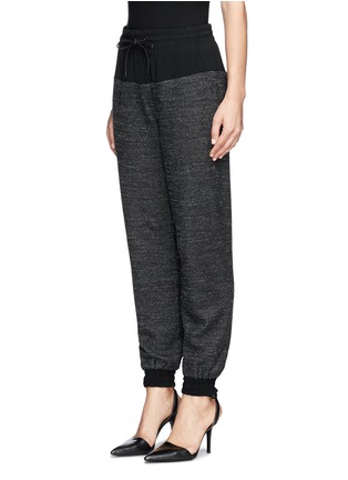 Front View - Click To Enlarge - RAG & BONE - Owen' contrast waistband sweatpants