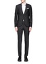 Main View - Click To Enlarge - NEIL BARRETT - Slim fit stretch gabardine suit