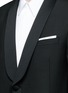 Detail View - Click To Enlarge - NEIL BARRETT - Satin shawl lapel tuxedo blazer