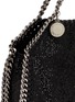 Detail View - Click To Enlarge - STELLA MCCARTNEY - 'Falabella' tiny crystal pavé crossbody chain tote