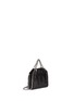 Front View - Click To Enlarge - STELLA MCCARTNEY - 'Falabella' tiny crystal pavé crossbody chain tote