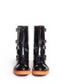 Front View - Click To Enlarge - STELLA MCCARTNEY - 'Odette' eco patent leather buckle boots