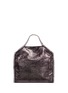 Back View - Click To Enlarge - STELLA MCCARTNEY - 'Falabella' small shaggy deer foldover chain tote