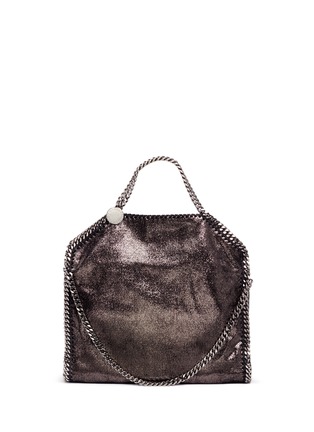 Main View - Click To Enlarge - STELLA MCCARTNEY - 'Falabella' small shaggy deer foldover chain tote
