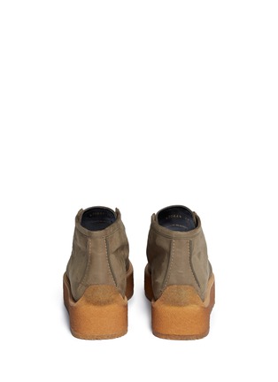 Back View - Click To Enlarge - STELLA MCCARTNEY - 'Brody' faux suede loafer boots