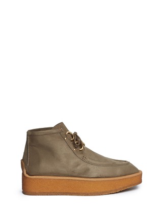 Main View - Click To Enlarge - STELLA MCCARTNEY - 'Brody' faux suede loafer boots