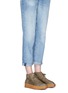 Figure View - Click To Enlarge - STELLA MCCARTNEY - 'Brody' faux suede loafer boots