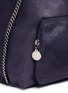 Detail View - Click To Enlarge - STELLA MCCARTNEY - 'Falabella' small shaggy deer chain backpack