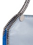 Detail View - Click To Enlarge - STELLA MCCARTNEY - 'Falabella' small colourblock shaggy deer chain tote