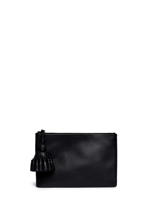 Main View - Click To Enlarge - ANYA HINDMARCH - 'Georgiana' leather clutch