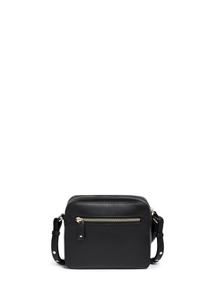 Back View - Click To Enlarge - ANYA HINDMARCH - 'Smiley' leather crossbody bag
