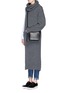 Figure View - Click To Enlarge - ANYA HINDMARCH - 'Smiley' leather crossbody bag