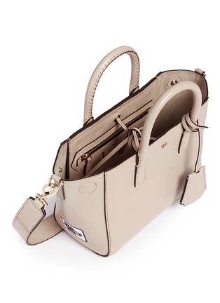 Detail View - Click To Enlarge - ANYA HINDMARCH - 'Speed Camera Featherweight Ebury' mini crossbody bag