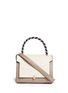 Main View - Click To Enlarge - ANYA HINDMARCH - 'No Mobile Bathurst' small leather satchel