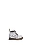 Main View - Click To Enlarge - DR. MARTENS - 'Brooklee B' character print leather infant boots